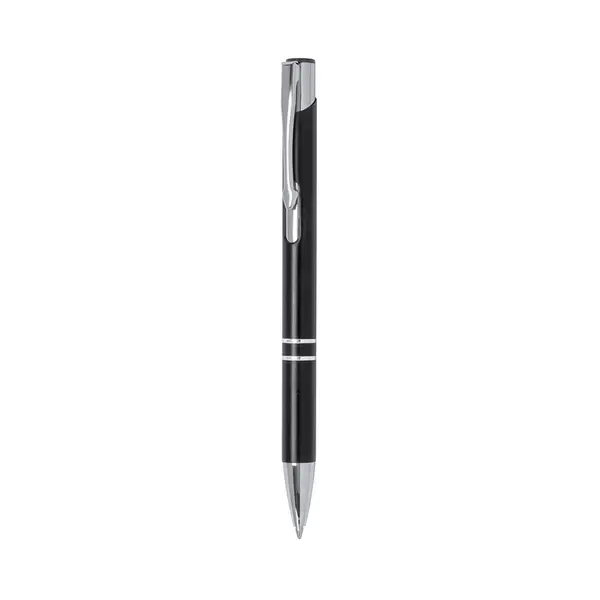Kugelschreiber Trocum - schwarz, Farbe: schwarz personalisierte Geschenke , 3 image