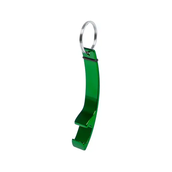 Schlüsselanhänger Flaschenöffner Milter - grün, Farbe: grün personalisierte Geschenke , 2 image