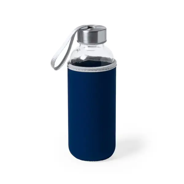 Trinkflasche Dokath - navy blau, Farbe: navy blau personalisierte Geschenke , 2 image