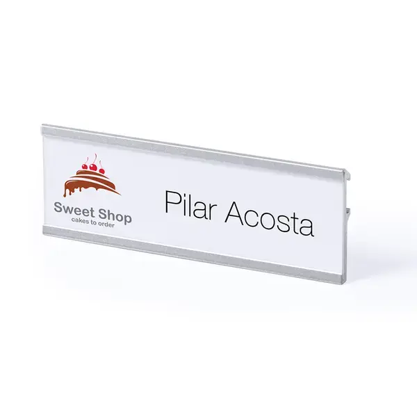 Namensschild Venkal - silber, Farbe: silber personalisierte Geschenke , 4 image