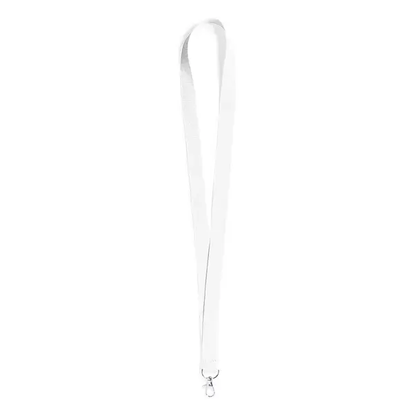 Schlüsselband Neck - weiß, Farbe: weiß personalisierte Geschenke , 4 image