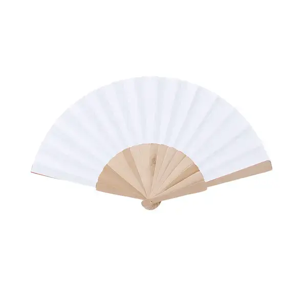 Fächer Folklore - weiß, Farbe: weiß personalisierte Geschenke , 2 image