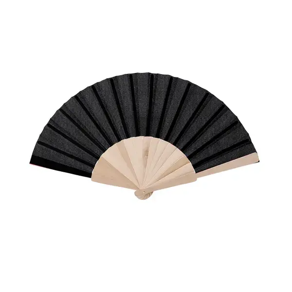 Fächer Folklore - schwarz, Farbe: schwarz personalisierte Geschenke , 2 image