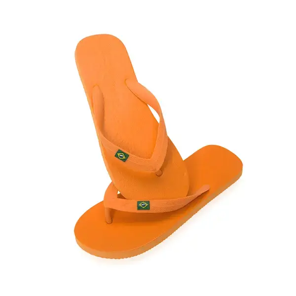 Flip Flop Brasileira - orange, Farbe: orange personalisierte Geschenke , 2 image