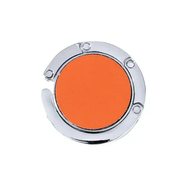 Faltbarer Handtaschenhalter Skype - orange, Farbe: orange personalisierte Geschenke , 2 image