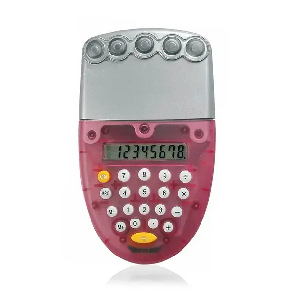 Taschenrechner Ozone - rot, Farbe: rot personalisierte Geschenke , 2 image