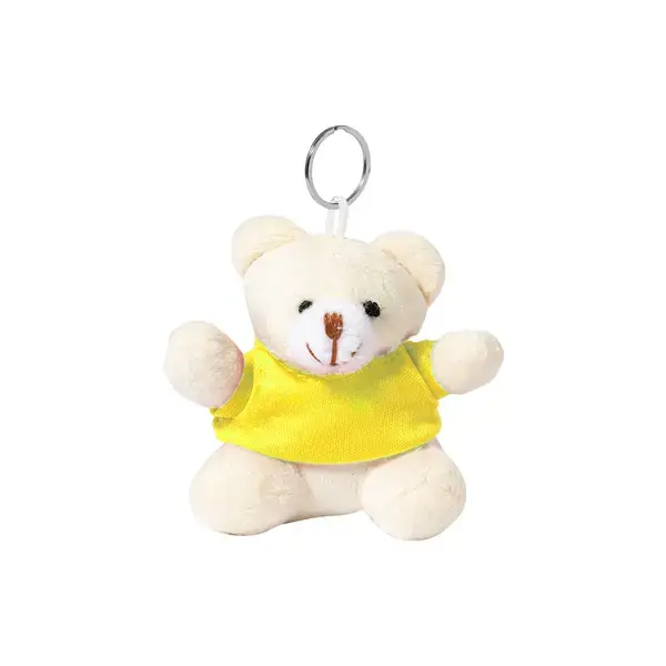 Schlüsselanhänger Teddy Tedchain - gelb, Farbe: gelb personalisierte Geschenke , 4 image