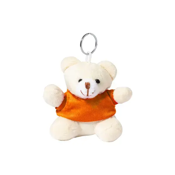 Schlüsselanhänger Teddy Tedchain - orange, Farbe: orange personalisierte Geschenke , 5 image