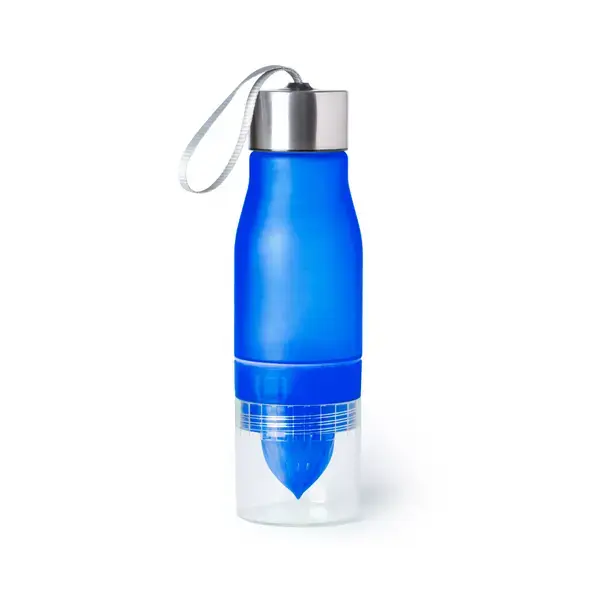 Trinkflasche Fruchtsaftpresse Selmy - blau, Farbe: blau personalisierte Geschenke , 5 image