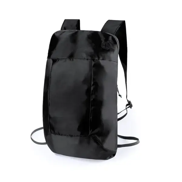 Faltbar Rucksack Signal - schwarz, Farbe: schwarz personalisierte Geschenke , 2 image