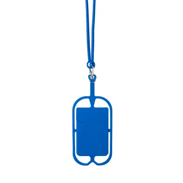Schlüsselband Veltux - blau, Farbe: blau personalisierte Geschenke , 3 image