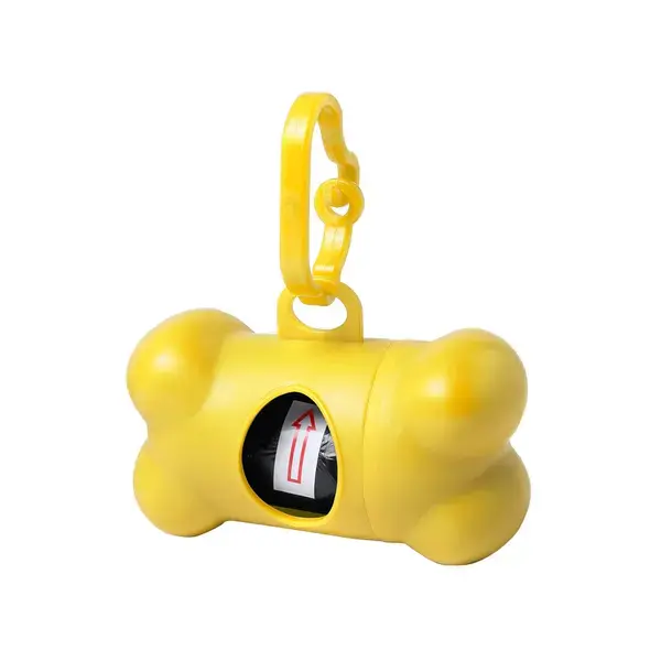 Müllbeutelspender Rucin - gelb, Farbe: gelb personalisierte Geschenke , 2 image