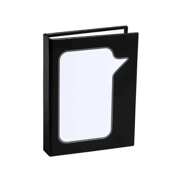 Notizblock Dosan - schwarz, Farbe: schwarz personalisierte Geschenke , 4 image