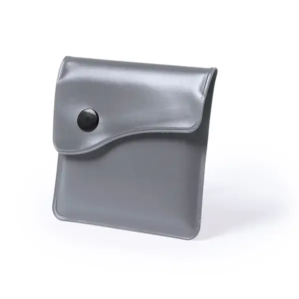 Tasche Aschenbecher Berko - silber, Farbe: silber personalisierte Geschenke , 3 image