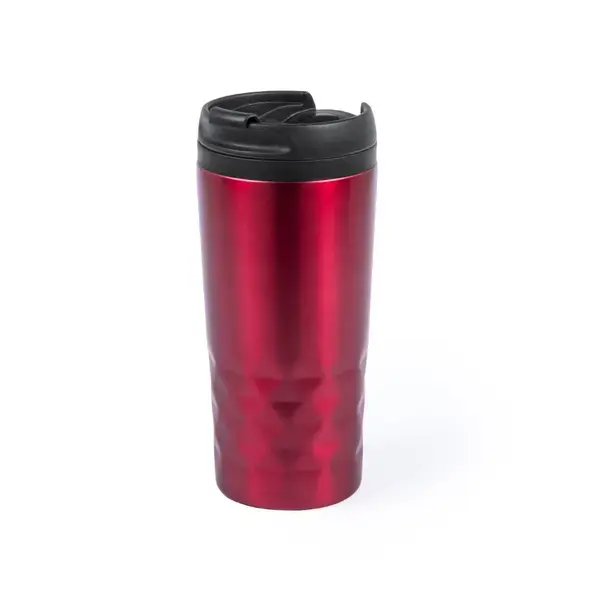 Wärme Trinkbecher Dritox - rot, Farbe: rot personalisierte Geschenke , 2 image