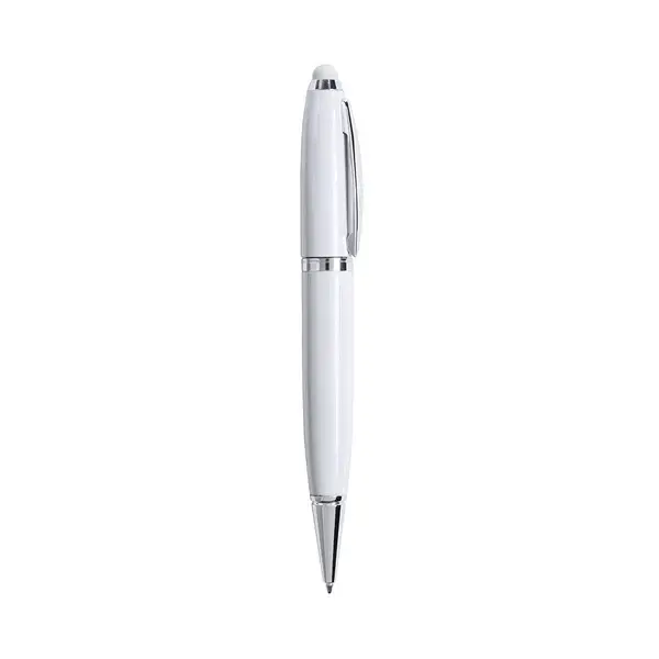 Kugelschreiber Pointer USB Sivart 16GB - weiß, Farbe: weiß personalisierte Geschenke , 5 image