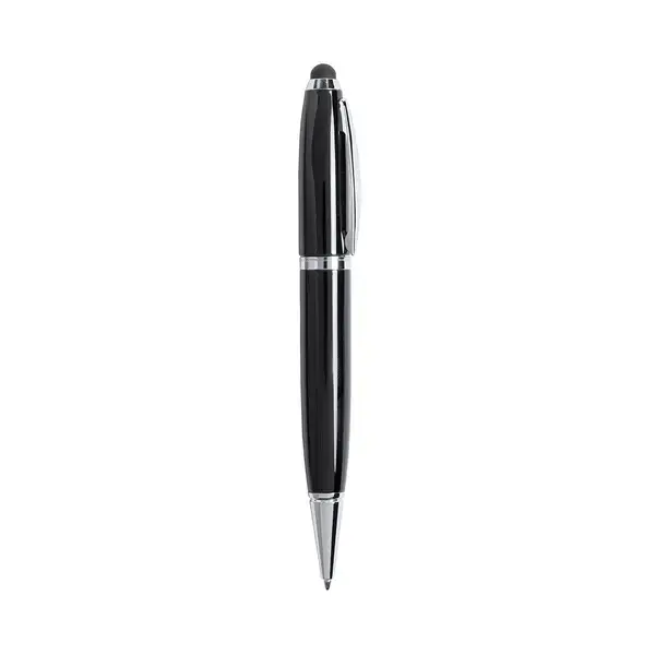 Kugelschreiber Pointer USB Sivart 16GB - schwarz, Farbe: schwarz personalisierte Geschenke , 2 image