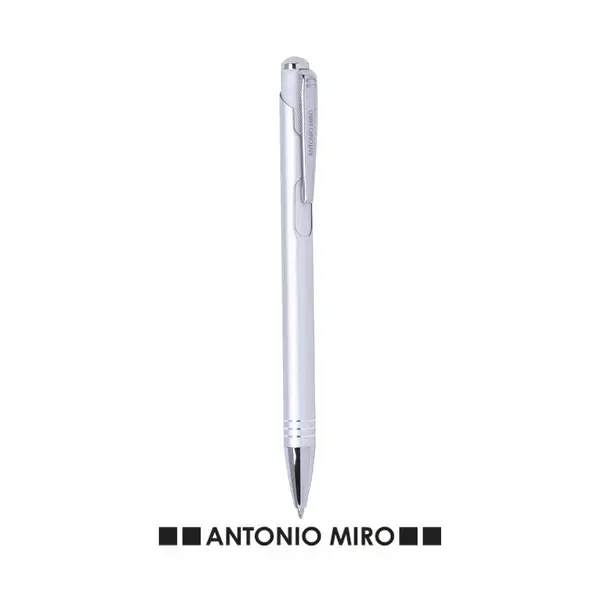 Kugelschreiber Helmor - silber, Farbe: silber personalisierte Geschenke , 2 image