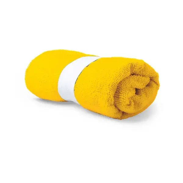 Saugfähiges Handtuch Kefan - gelb, Farbe: gelb personalisierte Geschenke , 3 image