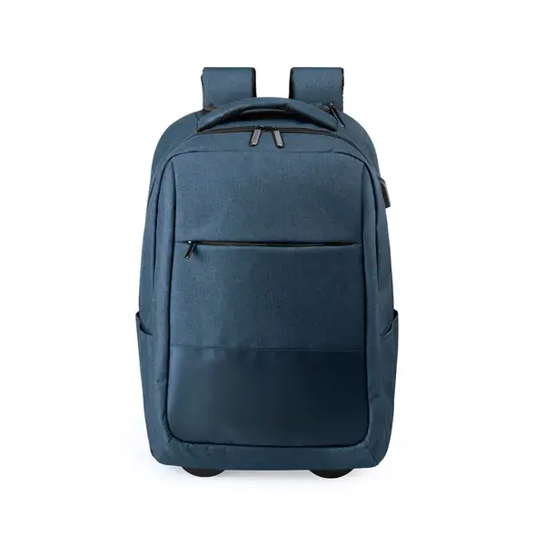Trolley Rucksack Haltrix - navy blau, Farbe: navy blau personalisierte Geschenke , 5 image