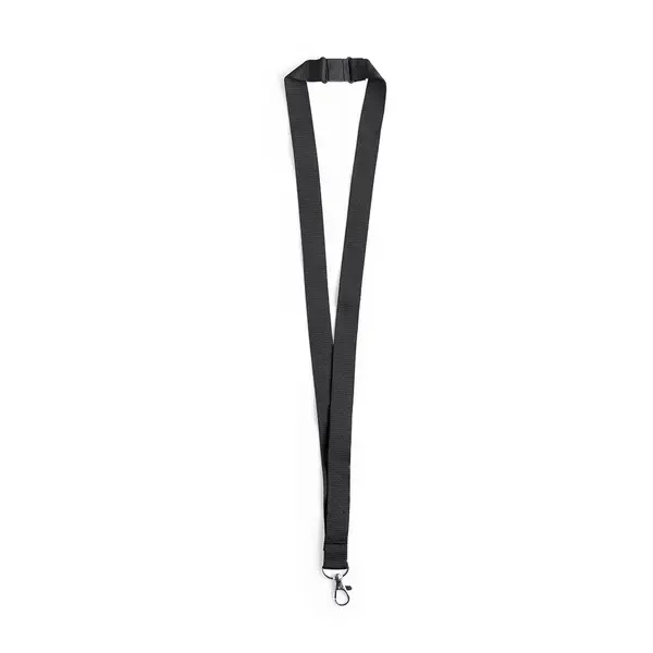 Schlüsselband Kappin - schwarz, Farbe: schwarz personalisierte Geschenke , 4 image