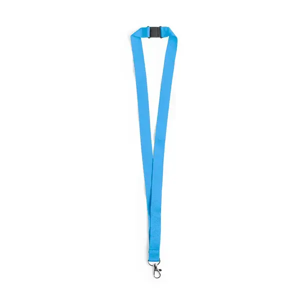 Schlüsselband Kappin - hellblau, Farbe: hellblau personalisierte Geschenke , 4 image