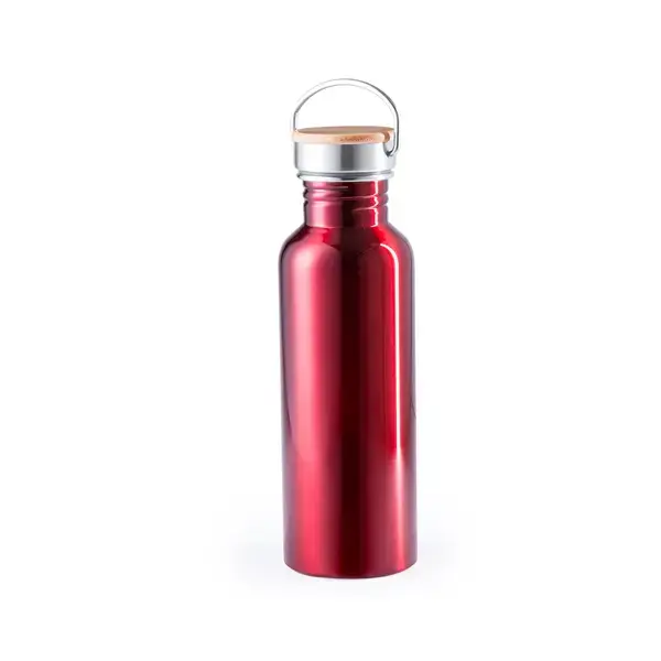 Trinkflasche Tulman - rot, Farbe: rot personalisierte Geschenke , 3 image