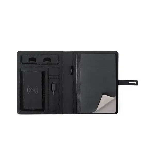 Multifunktion Notizblock Weston - schwarz, Farbe: schwarz personalisierte Geschenke , 3 image