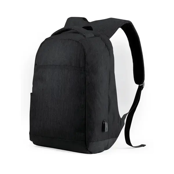 Anti-Diebstahl Rucksack Vectom - schwarz, Farbe: schwarz personalisierte Geschenke , 4 image