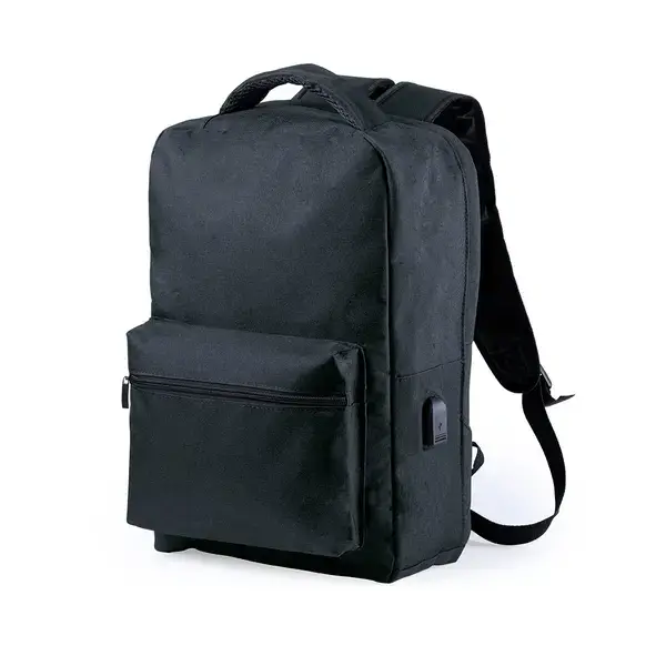 Anti-Diebstahl Rucksack Komplete - schwarz, Farbe: schwarz personalisierte Geschenke , 6 image