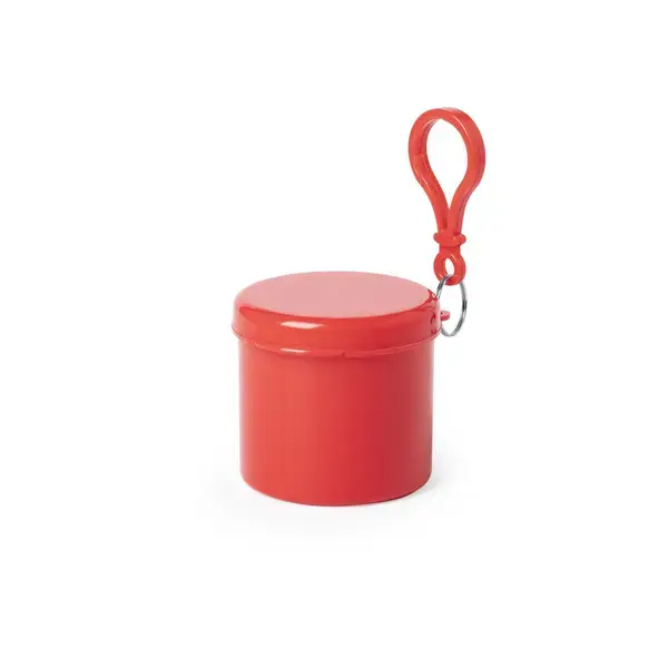 Schlüsselanhänger Poncho Birtox - rot, Farbe: rot personalisierte Geschenke , 2 image