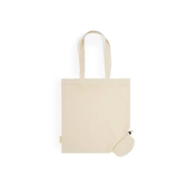 Faltbare Tasche Nepax - naturfarben, Farbe: naturfarben personalisierte Geschenke , 2 image