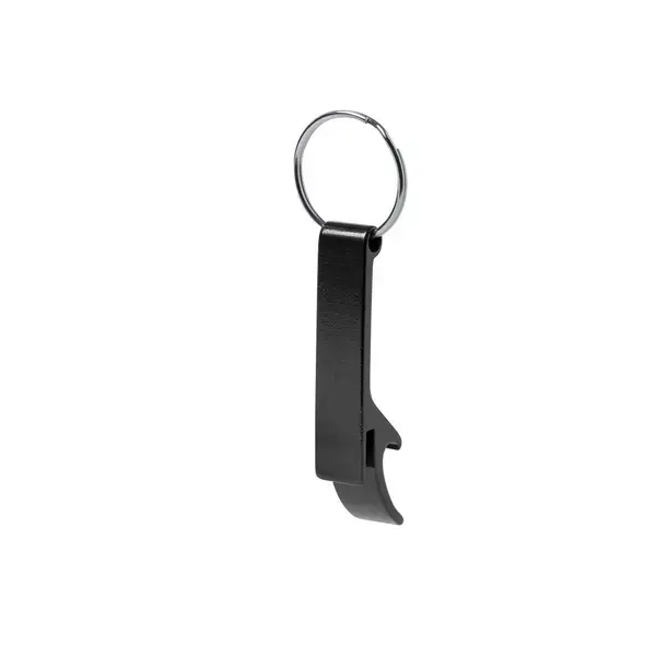 Schlüsselanhänger Flaschenöffner Stiked - schwarz, Farbe: schwarz personalisierte Geschenke , 2 image