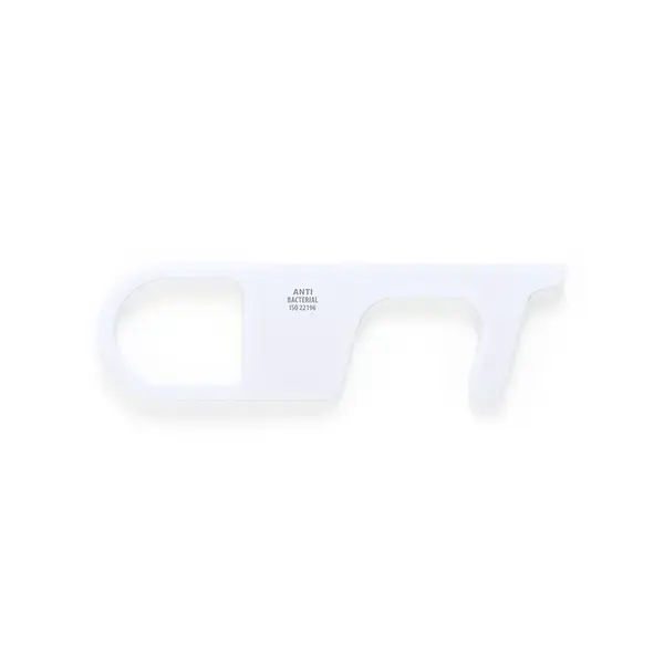 Antibakteriell Schlüsselanhänger Anticontact Riken - weiß, Farbe: weiß personalisierte Geschenke , 2 image