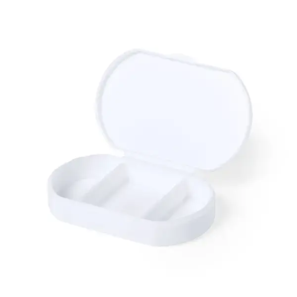 Antibakteriell Pillendose Hempix - weiß, Farbe: weiß personalisierte Geschenke , 5 image
