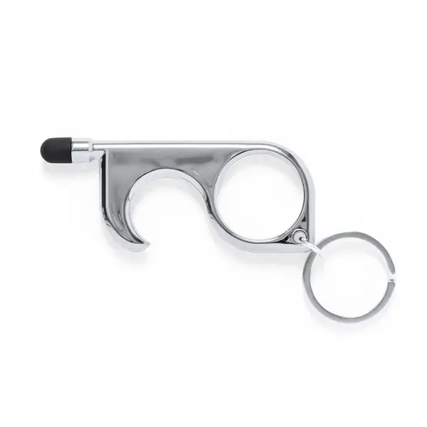 Schlüsselanhänger Anticontact Cimak - silber, Farbe: silber personalisierte Geschenke , 5 image