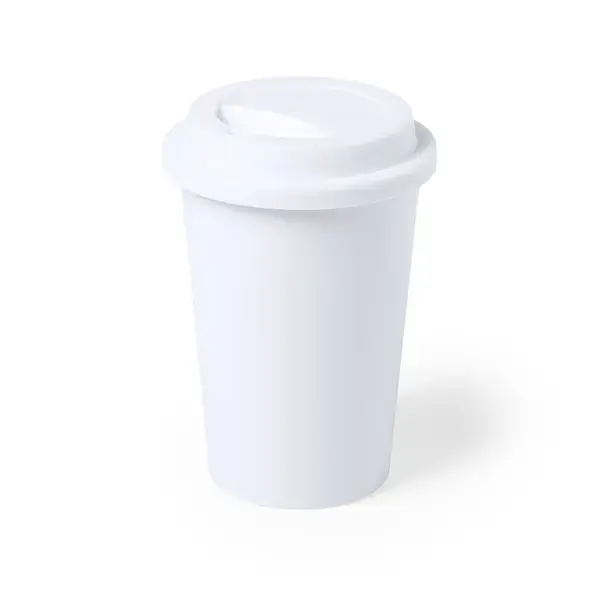 Antibakteriell Trinkbecher Koton - weiß, Farbe: weiß personalisierte Geschenke , 4 image