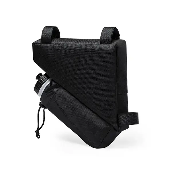 Fahrradtasche Leven - schwarz, Farbe: schwarz personalisierte Geschenke , 4 image