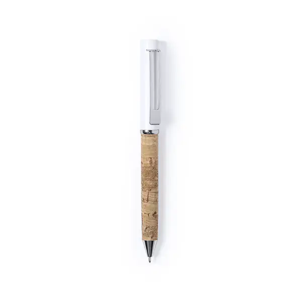 Kugelschreiber Siliax - weiß personalisierte Geschenke , 4 image