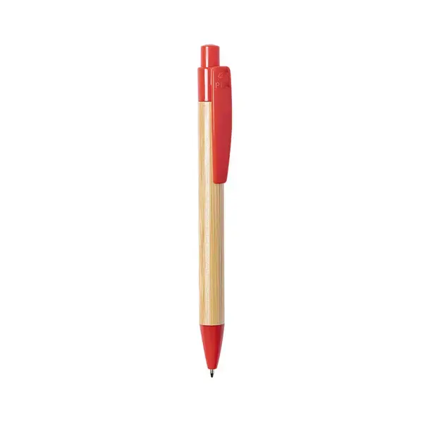 Kugelschreiber Heloix - rot, Farbe: rot personalisierte Geschenke , 3 image