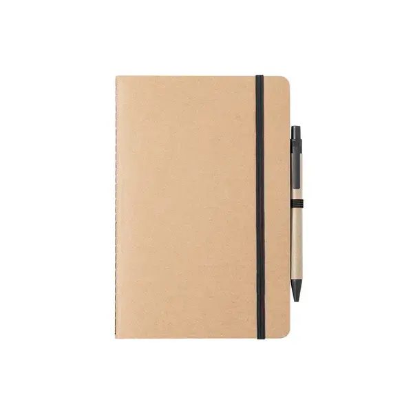 Notizbuch Esteka - schwarz, Farbe: schwarz personalisierte Geschenke , 2 image