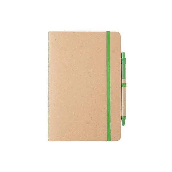Notizbuch Esteka - grün, Farbe: grün personalisierte Geschenke , 5 image