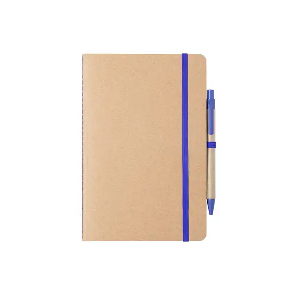 Notizbuch Esteka - blau, Farbe: blau personalisierte Geschenke , 4 image