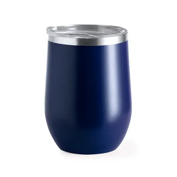 Wärme Trinkbecher Bobby - navy blau, Farbe: navy blau personalisierte Geschenke , 3 image