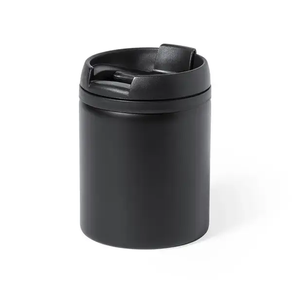 Wärme Trinkbecher Zirgul - schwarz, Farbe: schwarz personalisierte Geschenke , 4 image