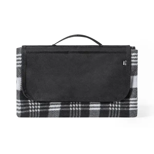 Picnic Decke Zaralex - schwarz - grau, Farbe: schwarz - grau personalisierte Geschenke , 6 image