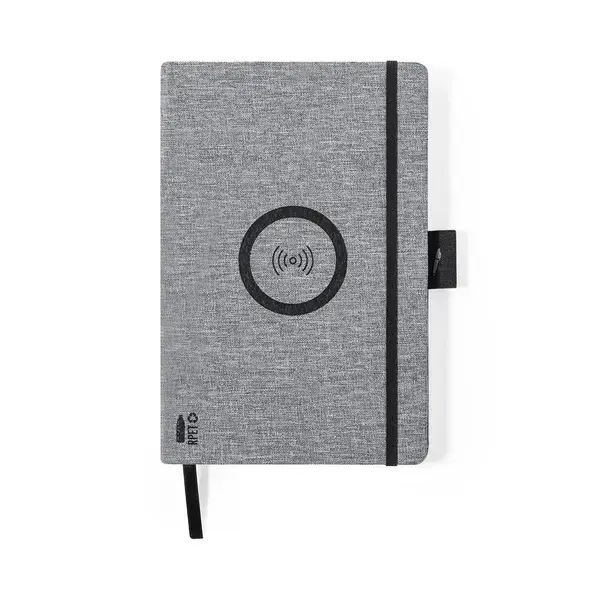 Ladegerät Notizblock Bein - grau, Farbe: grau personalisierte Geschenke , 3 image