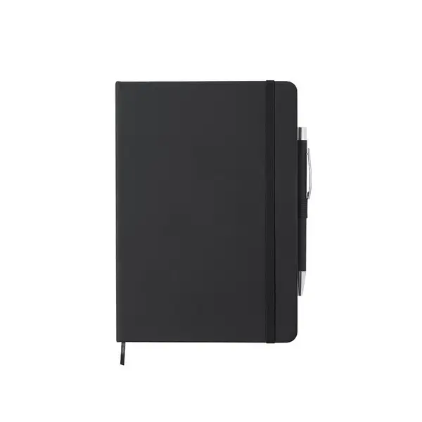 Notizblock Robin - schwarz, Farbe: schwarz personalisierte Geschenke , 3 image