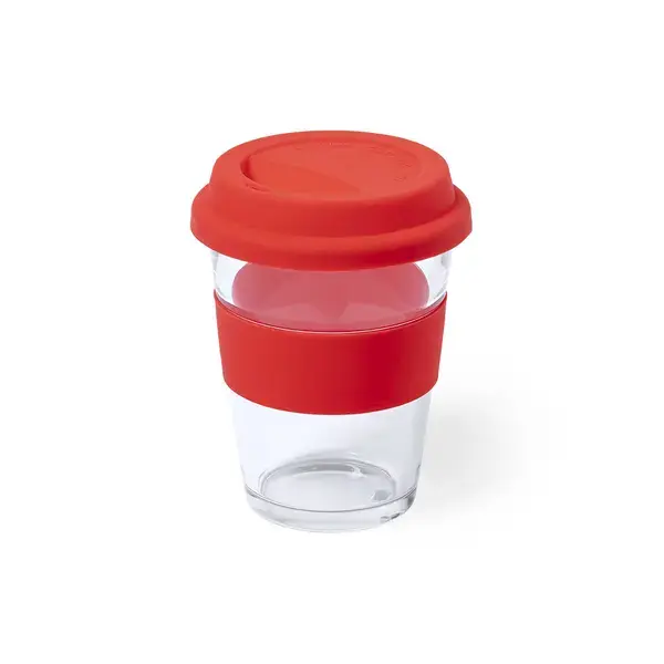 Trinkbecher Durnox - rot, Farbe: rot personalisierte Geschenke , 2 image