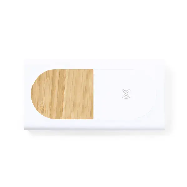 Power Bank Ditte - weiß personalisierte Geschenke , 4 image